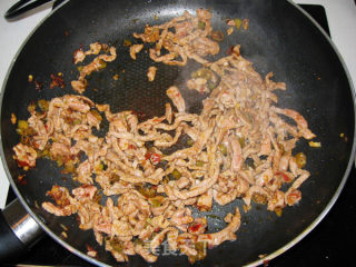 Shredded Pork with Oyster Mushroom recipe