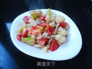 Cauliflower with Tomatoes recipe