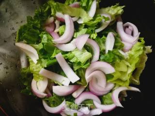 Onion Mixed Lettuce recipe