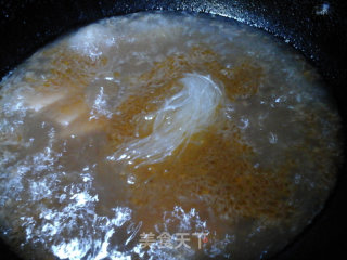 Spinach Vermicelli Soup recipe