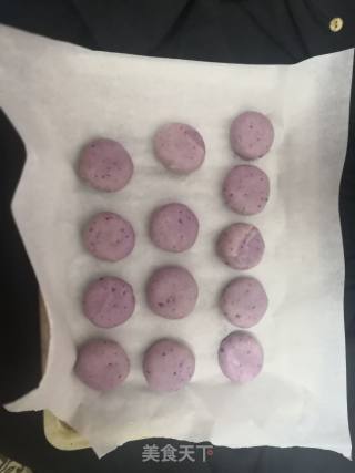 Taro Mashed Purple Potato Shortbread recipe