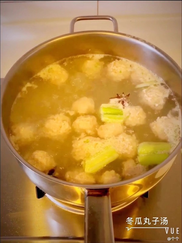 Winter Melon Meatball Soup recipe