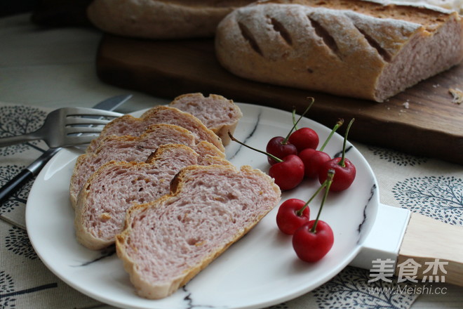 Purple Sweet Potato Flaxseed Soft European recipe