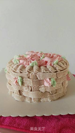 Flower Basket Cake recipe