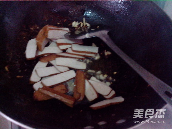 Celery Stir-fried Tofu recipe