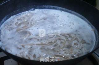 Soba with Mashed Yam recipe