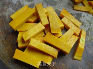 Baked Pumpkin with Salted Egg Yolk recipe