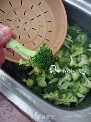 【fried Pork with Broccoli】 recipe