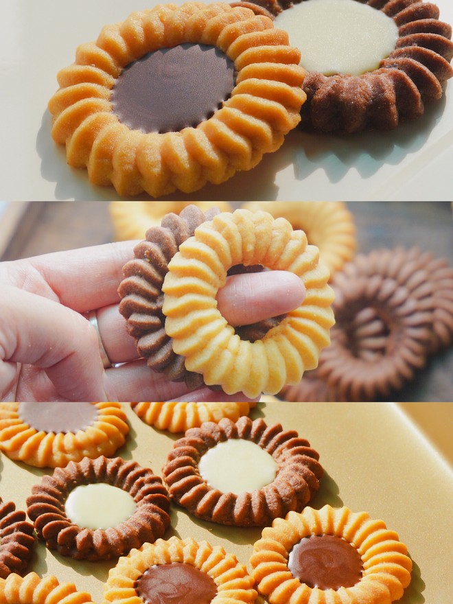 Video 💍2 Flavors｜romea Cookies｜super Smooth and Squeezing｜three-dimensional Pattern｜ring Cookies recipe