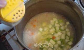 Crab Vermicelli Melon Porridge recipe