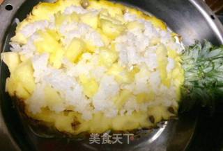 Fruity Glutinous Rice with Pineapple (pineapple) Rice recipe