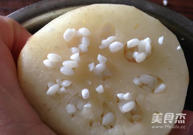 Guangzhou Honey Osmanthus Lotus Root recipe