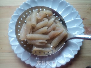 [the Skin of The Meat is Transformed into Squid Roll] recipe