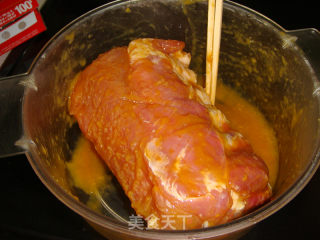 Mango Baked Pork Ribs recipe