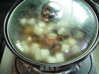 A Nutritious Appetizer in Winter-beef Stew with Radish recipe