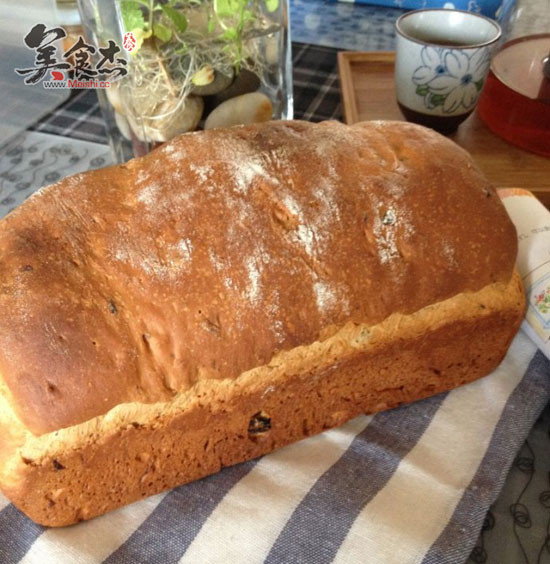 Sticky Rice and Dried Fruit Toast recipe