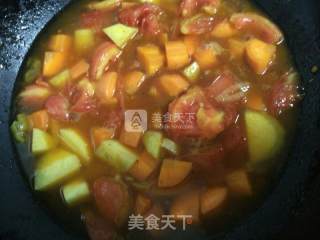 Beef Stew with Tomatoes and Potatoes recipe