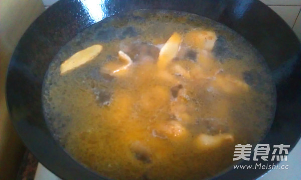 Cloud Ear Yam Stewed Chicken Soup recipe