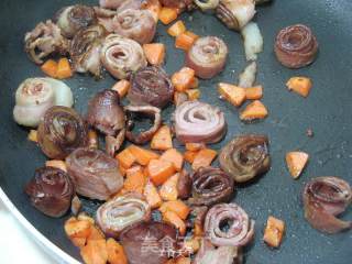 Taro and Bacon Salad recipe