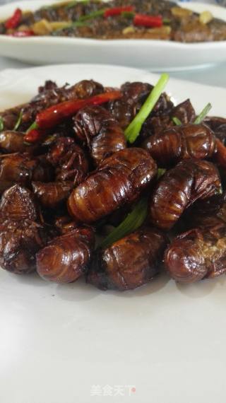 Dry Stir-fried Golden Cicada recipe