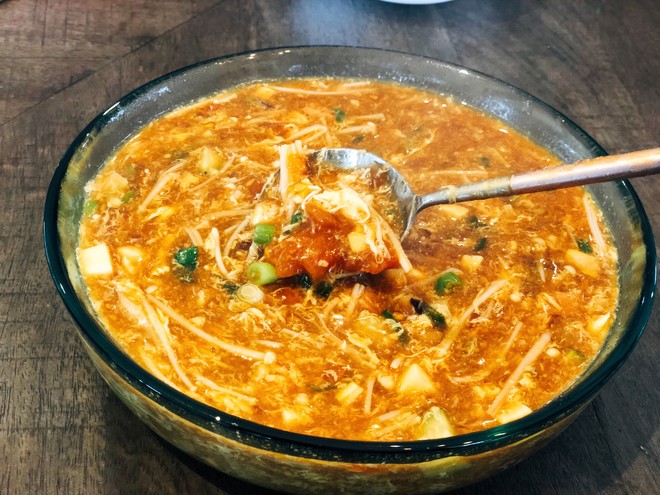 Reduced Fat Hot and Sour Soup recipe