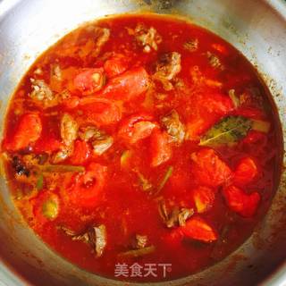 Stewed Beef Brisket with Tomatoes recipe