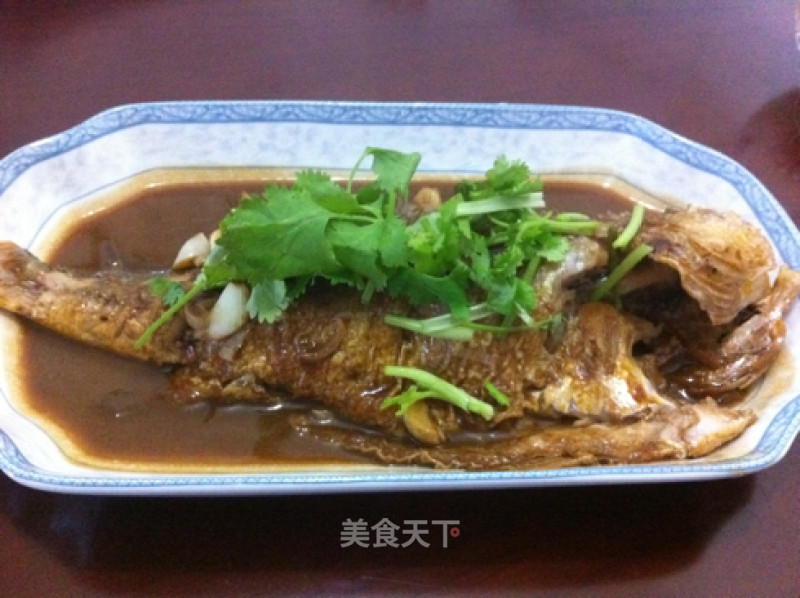 Braised Yellow Croaker (roasted Yellow Croaker) recipe