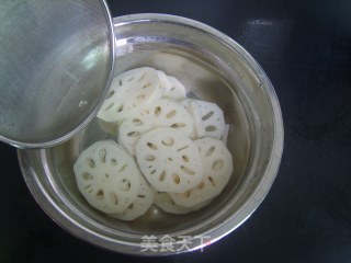 Sweet and Sour Lotus Root Slices recipe
