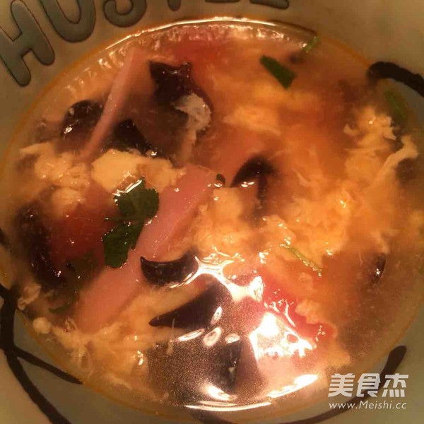 Tomato and Egg Soup recipe