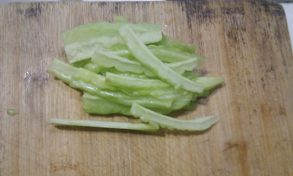 Bitter Gourd with Clouds recipe