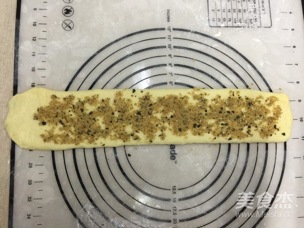 Fermented Pork Floss Toast recipe