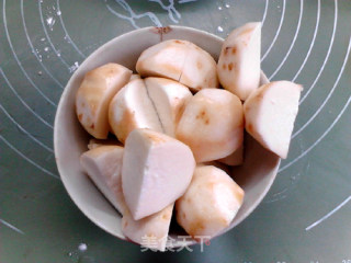 Steamed Chicken with Taro recipe