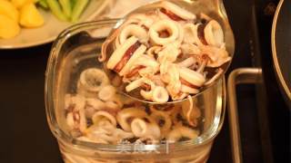 Thai Style Cold Squid recipe