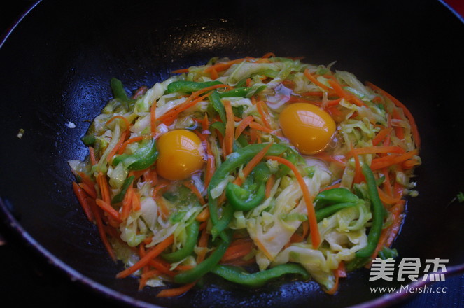 Mixed Vegetable Nest Egg recipe