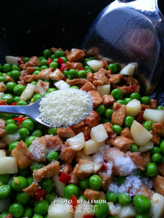 An Old Friend Who Cares about Health-chicken Breast Stew with Horseshoe Peas recipe