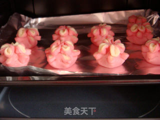 #柏翠大赛#chinese Dim Sum Begonia Pastry (non-fried Version) recipe