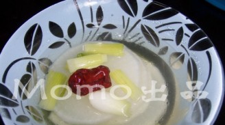 White Radish Soup recipe