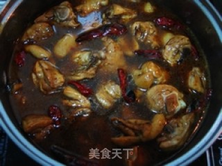 Good Luck and Good Fortune - Spicy Braised Chestnut Chicken recipe