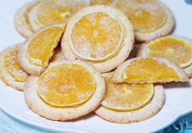 Thinking of "orange" | One-bite Juicy Orange Cookies recipe