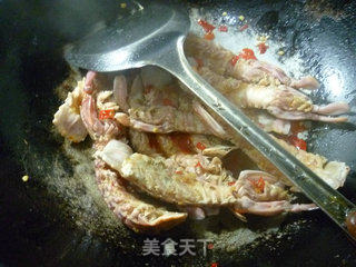 Mantis Shrimp with Chopped Pepper recipe