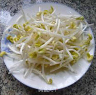 Stir-fried Soybean Sprouts with Black Fungus recipe