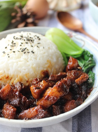 Taiwanese Braised Pork Rice recipe