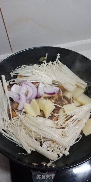 Yellow Braised Chicken Rice recipe
