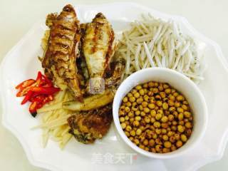 Braised River Fish with Sour Bamboo Shoots and Soy Beans recipe