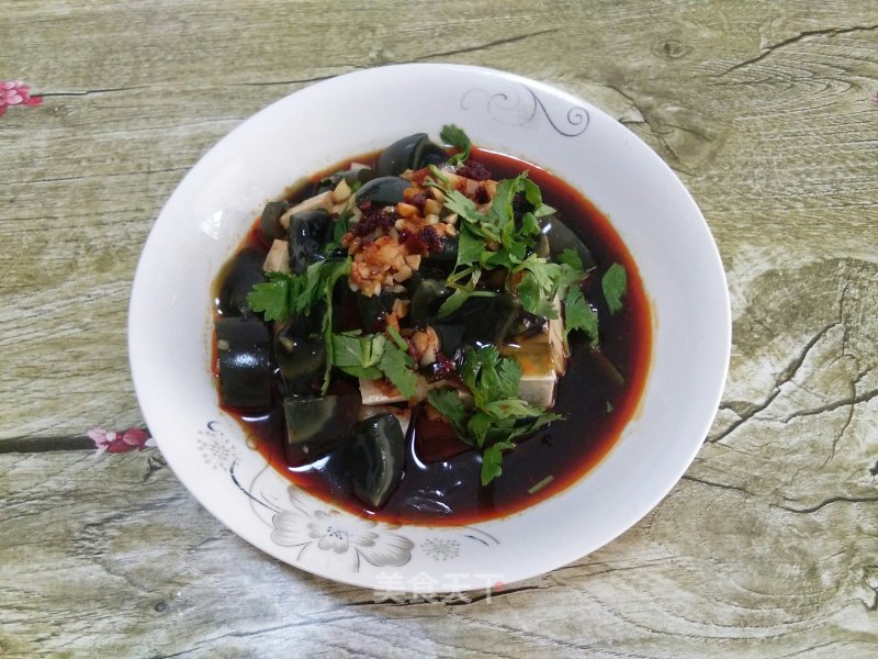 Chilled Preserved Egg Tofu recipe