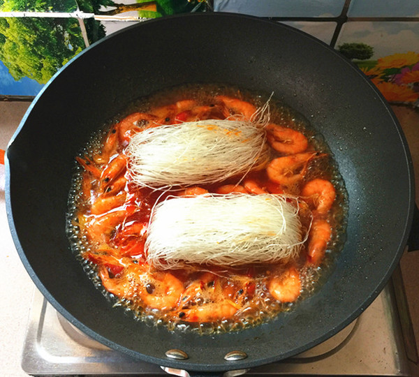 Vermicelli Shrimp Claypot recipe