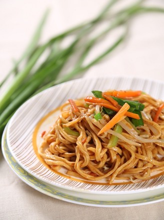Noodles with Abalone Sauce recipe