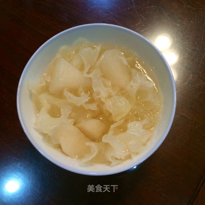 Sydney White Fungus Stewed with Rock Sugar recipe