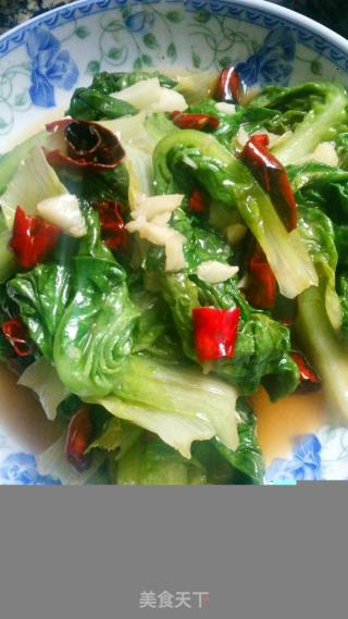 Lettuce in Oyster Sauce recipe