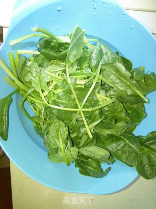 Spinach with Sesame Sauce recipe
